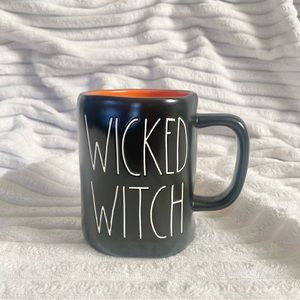 Rae Dunn Black WICKED WITCH Halloween Mug